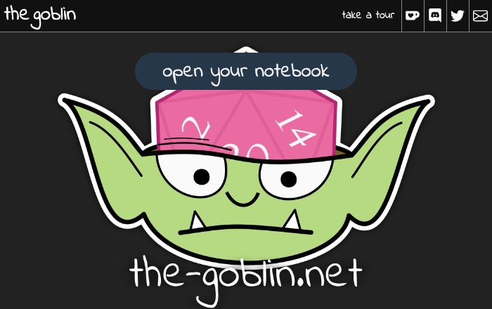 The Goblin’s Notebook